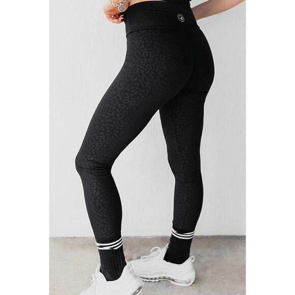 Celestial Bodiez NWT OG Ultra High Rise Legging in "Black Panther' Size Small - Picture 8 of 13